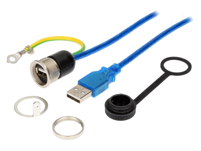 Kabel-adapter; USB-A aansluiting,USB-A-stekker; 1310; USB 2.0 Kabel-adapter; USB-A aansluiting,USB-A-stekker; 1310; USB 2.0
